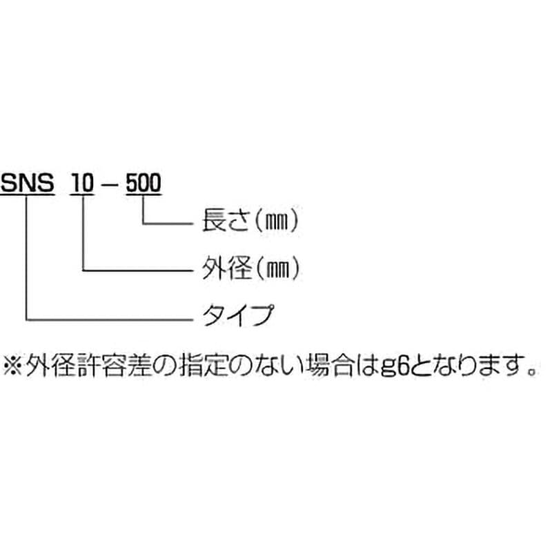 SNS25-2500 NBシャフト SNS(中実軸・ステンレス鋼) NB(日本