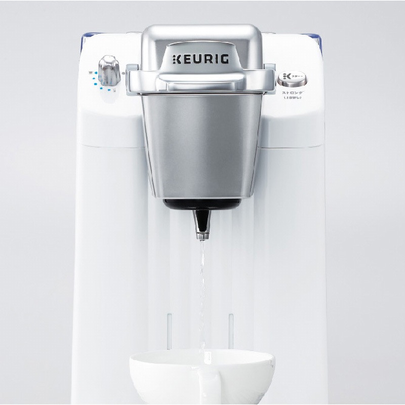 BS300N-W カプセル式コーヒーマシン KEURIG セラミックホワイト色