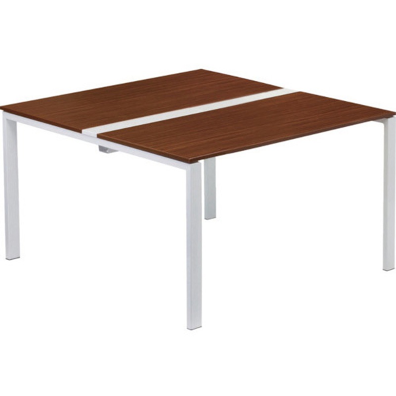 TFAD1213NR-W フリーアドレス用デスク TRUSCO ナチュラル×ホワイト色 高さ720mm間口1200mm奥行1300mm  TFAD1213NR-W 37,037円