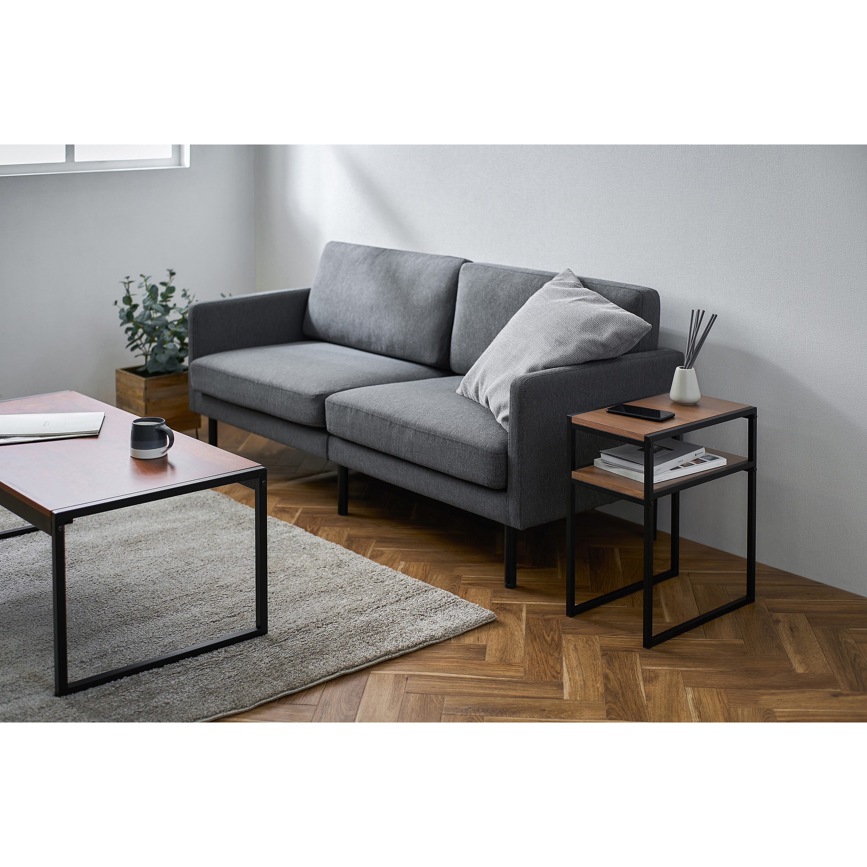 SFST-247 スチールフレームサイドテーブル アイリスオーヤマ