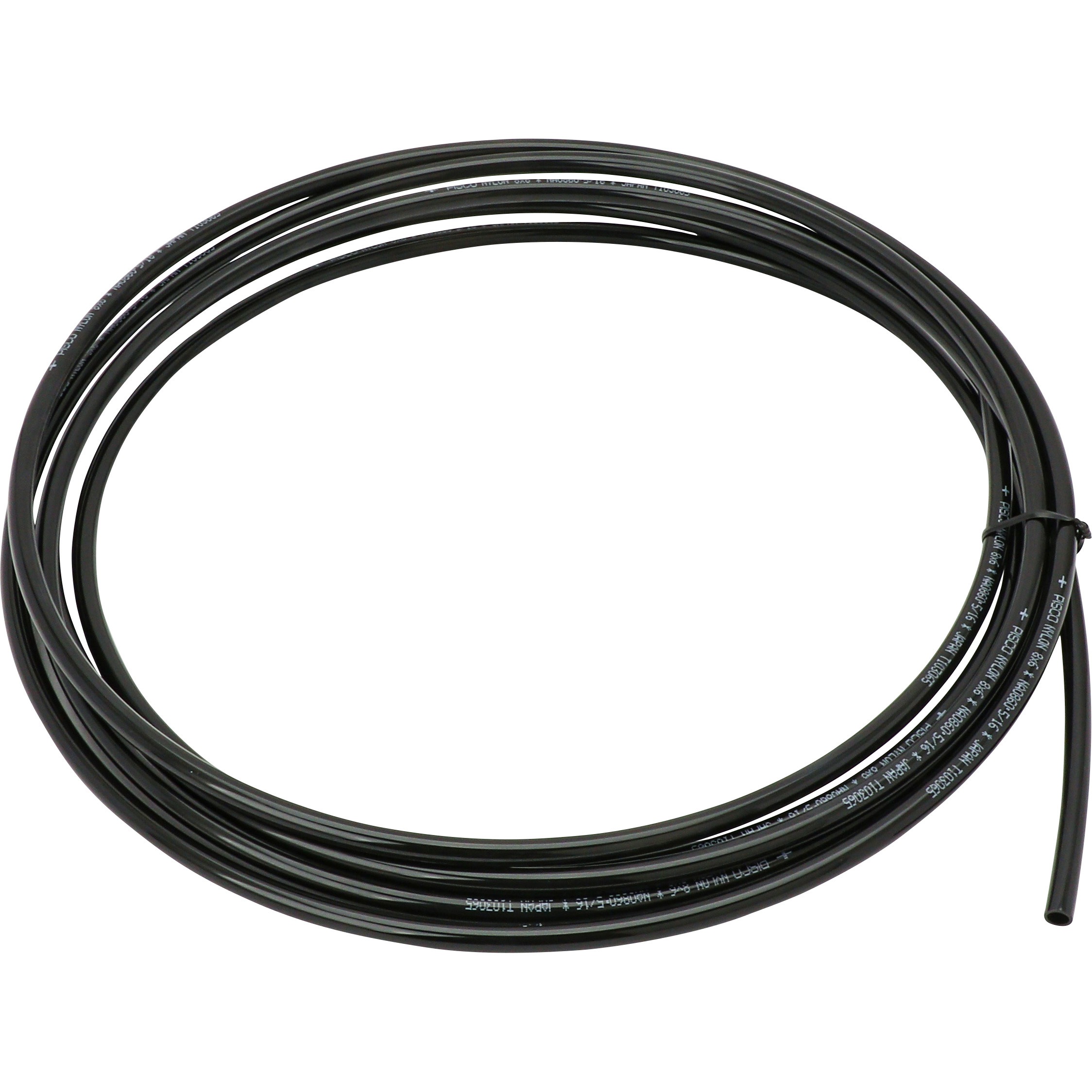 ピスコ ソフトナイロンチューブ 黒 6X4.0 100M (1巻) 品番：NB0640-100-B ピスコ ソフトナイロンチューブ 黒 6X4.0 100M⁄NB0640100B