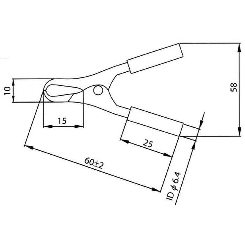 ヒッポークリップ T.SIN(テイシン電機) ワニグチクリップ・みの虫