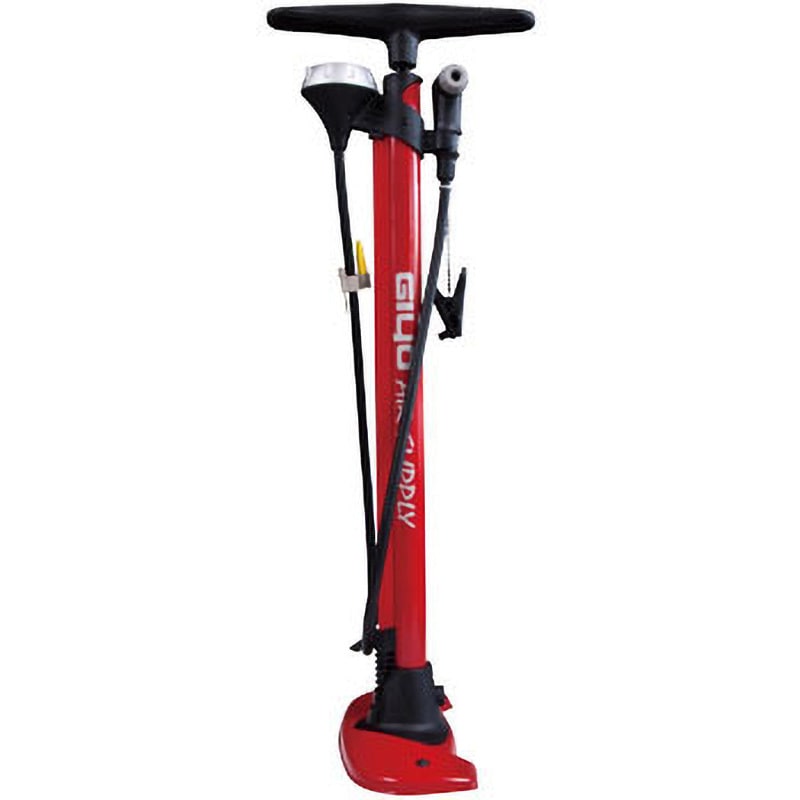 説明追加☆GIYOジーヨフロアポンプ　仏式・英式・米式ゲージ付きチューブレス対応 GIYO 自転車 空気入れ 携帯ポンプ 仏式/英式/米式バルブ対応
