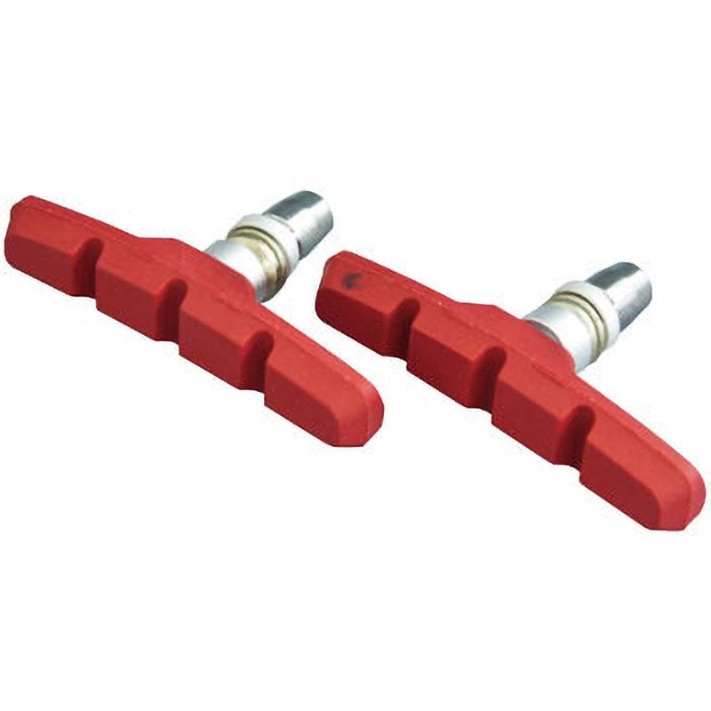 947 Vブレーキシュー BARADINE レッド色 寸法70mm 1組(2個) - 【通販