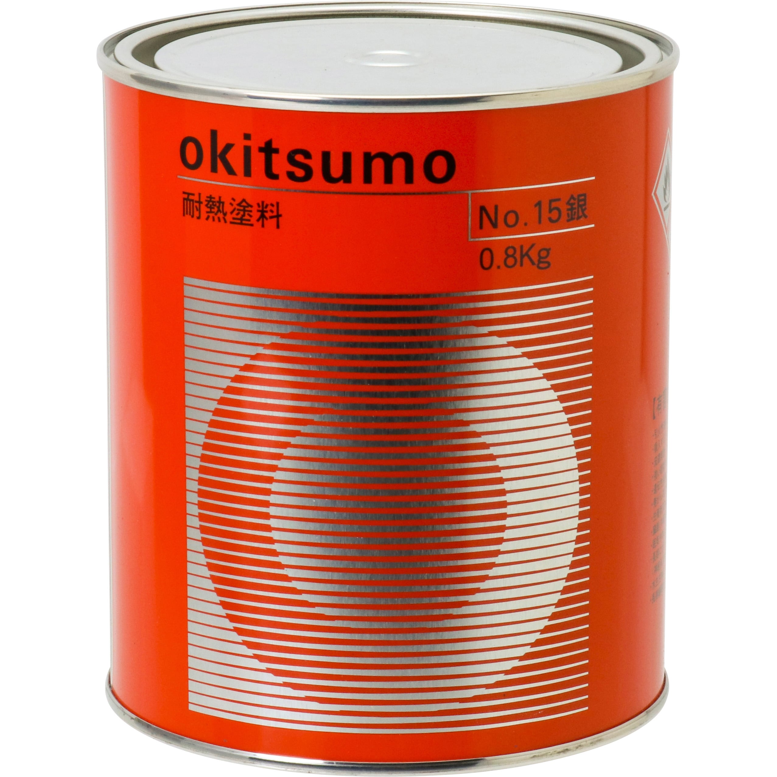 No.15 スタンダードシルバーNO.15 1缶(800g) オキツモ 【通販サイトMonotaRO】