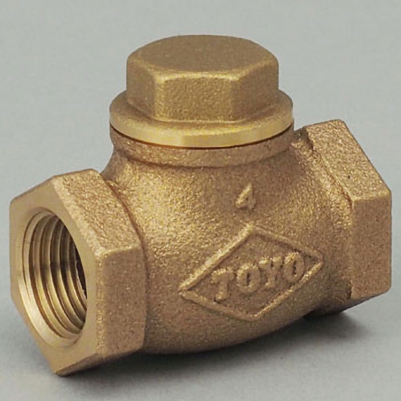 150E-BN-N 150型 青銅製リフトチェッキバルブ 東洋バルヴ ねじ込み形 呼び径(B)3