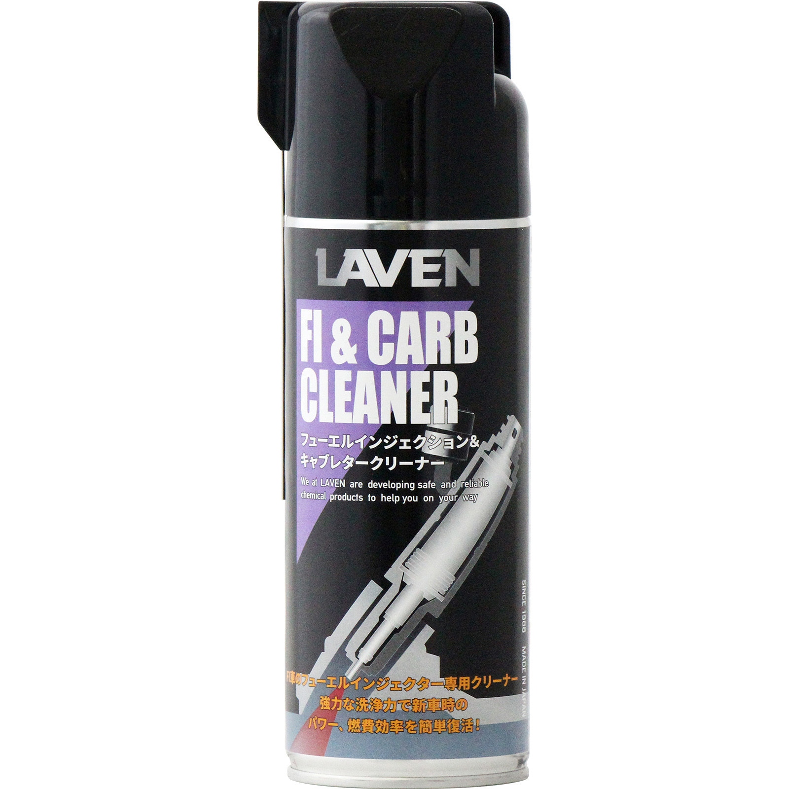 53307 フューエルインジェクション&キャブクリーナー 1本(420mL) LAVEN