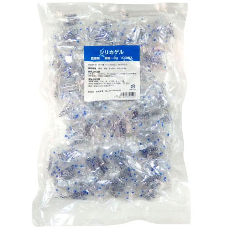 3G シリカゲル 1箱(100個×40袋) 鳥繁産業 【通販モノタロウ】