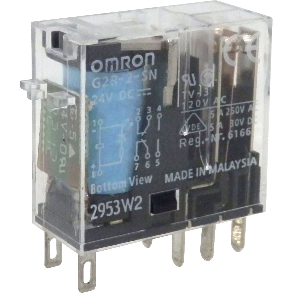 100個入りセット 新品☆ OMRON オムロン リレー 表面接続ソケット G2R-1-SND(S) DC24V