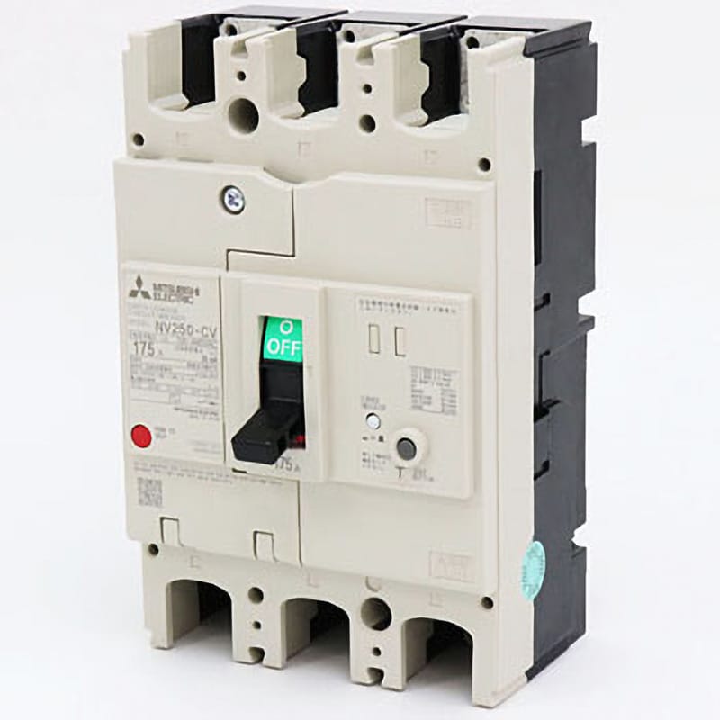 NV250-CV 3P 175A 100-440V 30MA 漏電遮断器 高調波・サージ対応形 NV 
