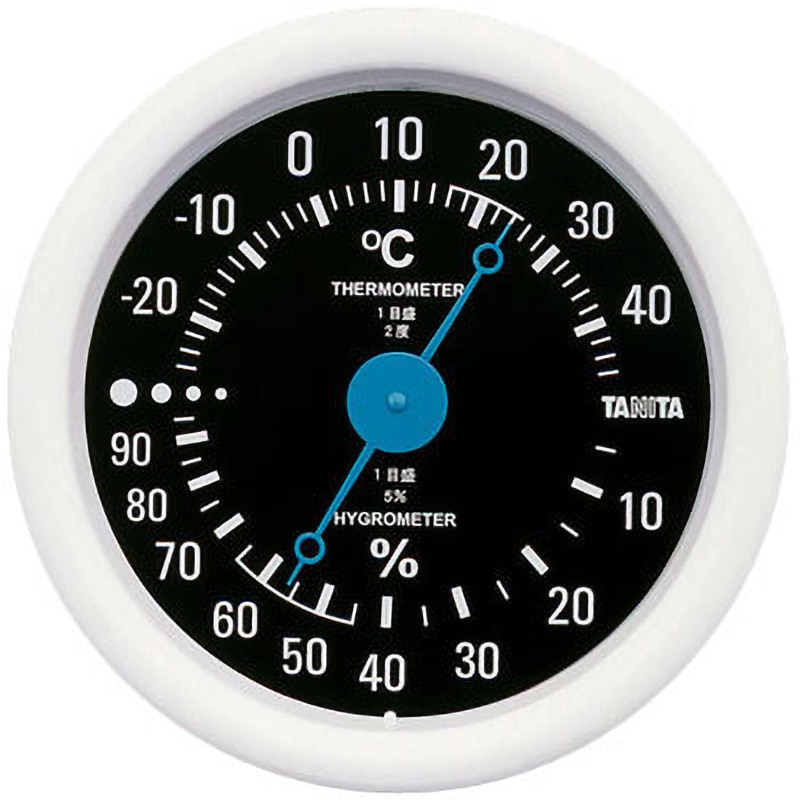TT515BK 温湿度計 タニタ アナログ 温度測定範囲-20～40℃ 【通販