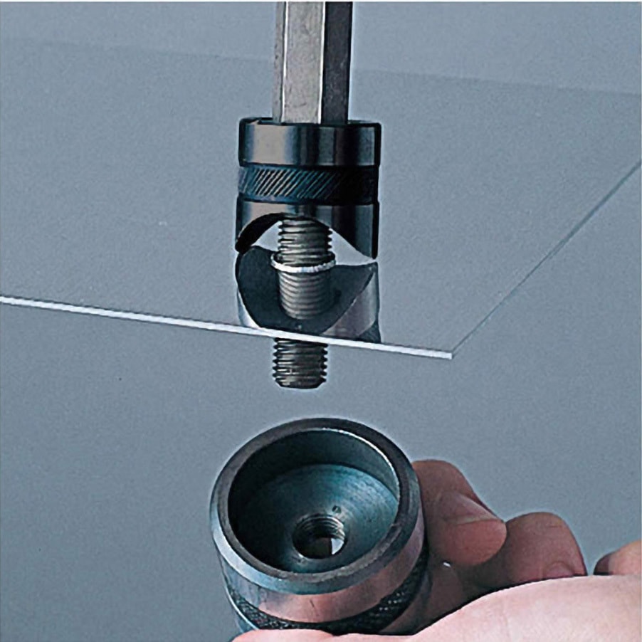 パンチさん専用 K-83 シャーシパンチセット（リーマー付）【HOZAN】 ホーザン株式会社