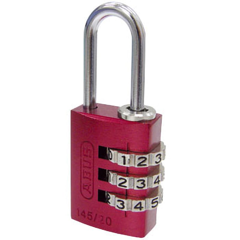 145-20 RE ナンバー可変式南京錠 ABUS ダイヤル式 呼称20mm 145-20 RE