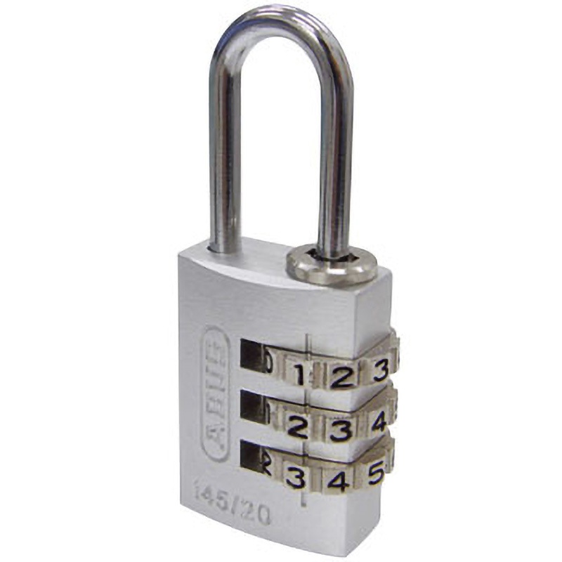 145-20 SI ナンバー可変式南京錠 ABUS ダイヤル式 呼称20mm 145-20 SI
