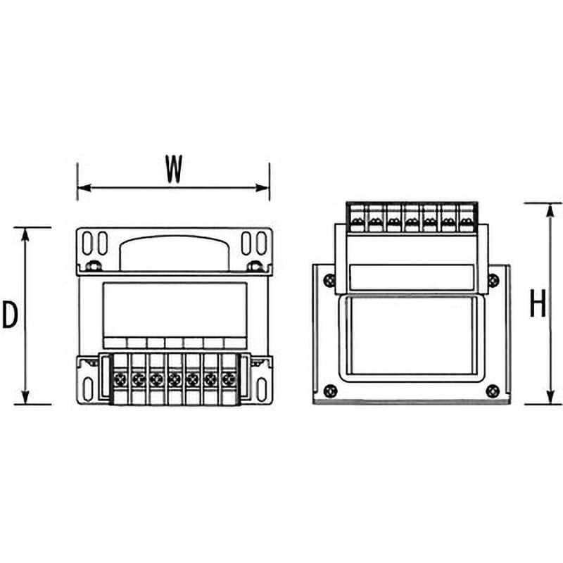 LD21-150E2 電源トランス 単相 複巻 200V → 100V TOYOZUMI LD21-150E2 電源トランス 単相 複巻 200V → 100V TOYOZUMI
