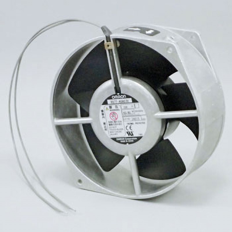 R87T-A6A07H AC軸流ファン R87T(リード線タイプ) omron(オムロン) 標準 AC230V 取付角寸法Φ150mm厚さ55mm