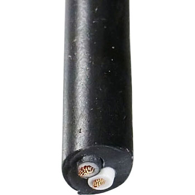 TFVCTF0.75×2芯 柔軟、耐寒ビニルキャブタイヤ丸型コード TFVCTF TFVCTF0.75×2芯 柔軟、耐寒ビニルキャブタイヤ丸型コード TFVCTF