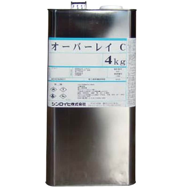 クリヤー オーバーレイC 1缶(4kg) シンロイヒ 【通販サイトMonotaRO】