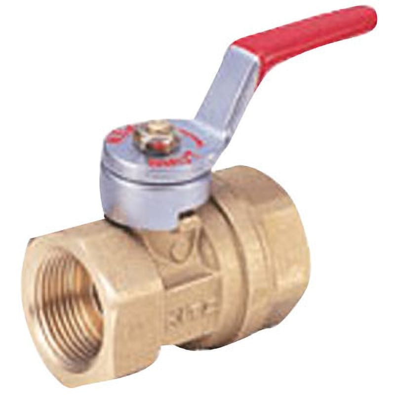 TY-25A 150型 ボールバルブ温水装置用(レデューストボア・ねじ込み形)(TYシリーズ) KITZ(キッツ) レバー式 ストレート フローティング 呼び径(B)1  TY-25A 5,674円