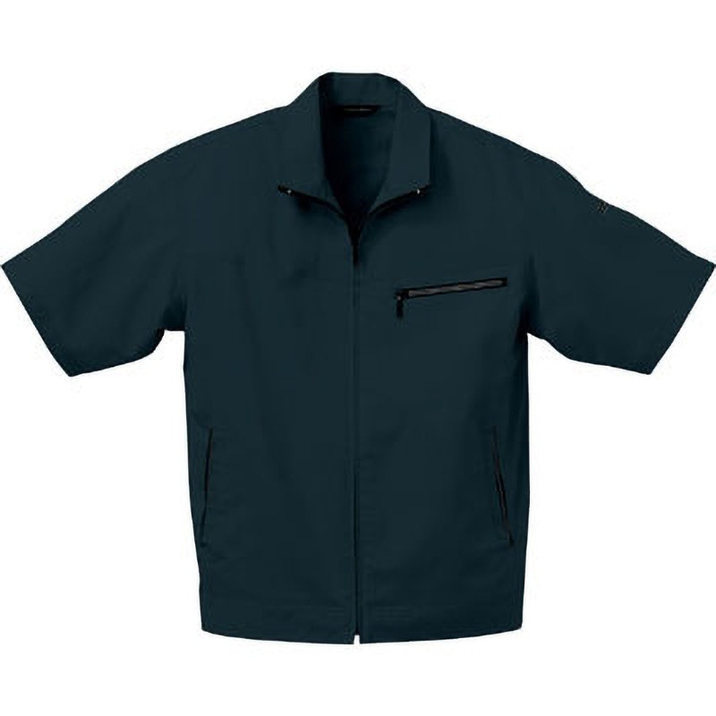 SA1102 SA1102 半袖ブルゾン アルトコーポレーション SA-1100シリーズ ネイビー色 3S着丈57cm