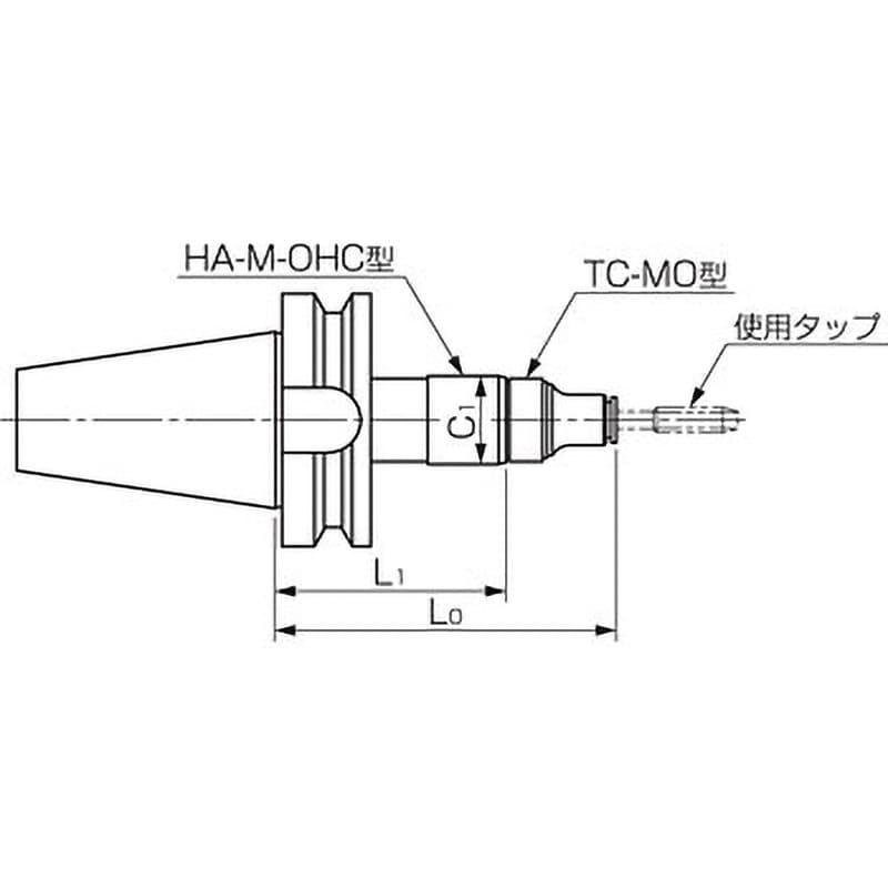 BT50HA412-M-OHC HA-M-OHC型タッパー 1個 カトウ工機 【通販モノタロウ】