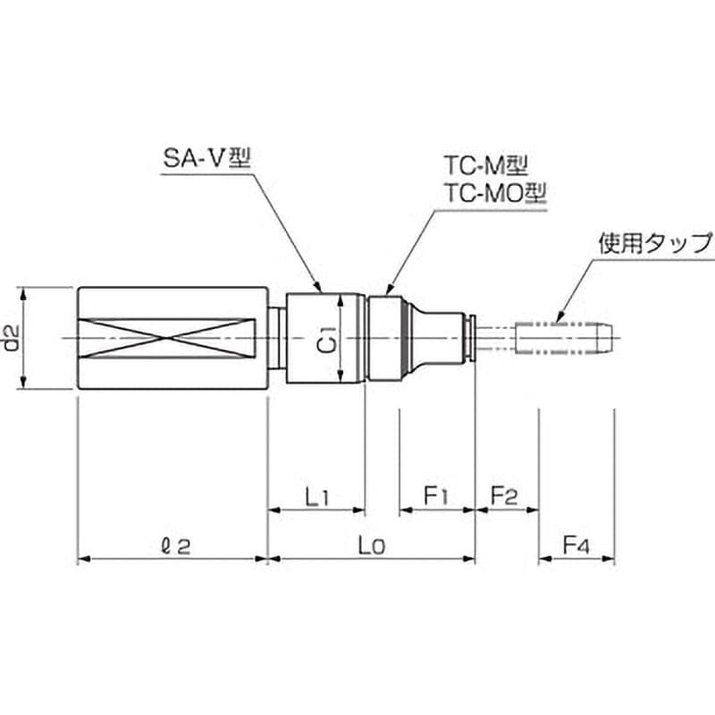 STT40SA412-5 STT-SA-5型タッパー 1個 カトウ工機 【通販モノタロウ】