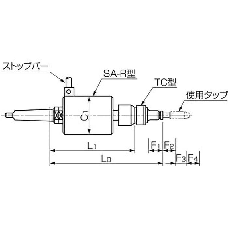 MT2-SA412-R JT-MT-SA-R型タッパー 1個 カトウ工機 【通販モノタロウ】