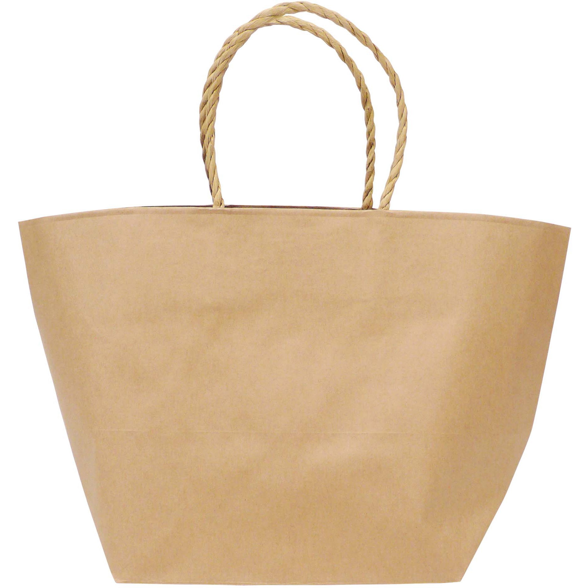 90006300 クラフトトートバッグ 丸玉工業 茶色 容量8.4L  1セット(50枚)