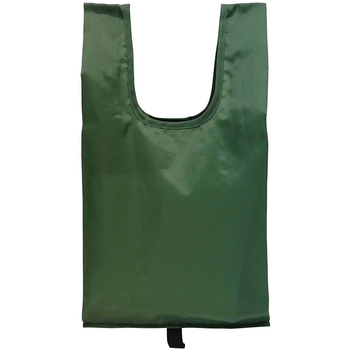 90319889 ECO コンパクトマイバッグ 丸玉工業 カーキ色 容量7L  1セット(50枚)