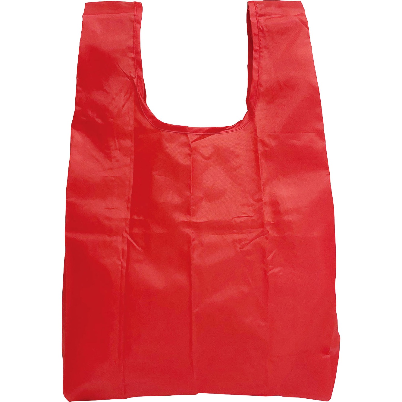 90320048 ECO コンパクトマイバッグ 丸玉工業 レッド色 容量11L  1セット(50枚)