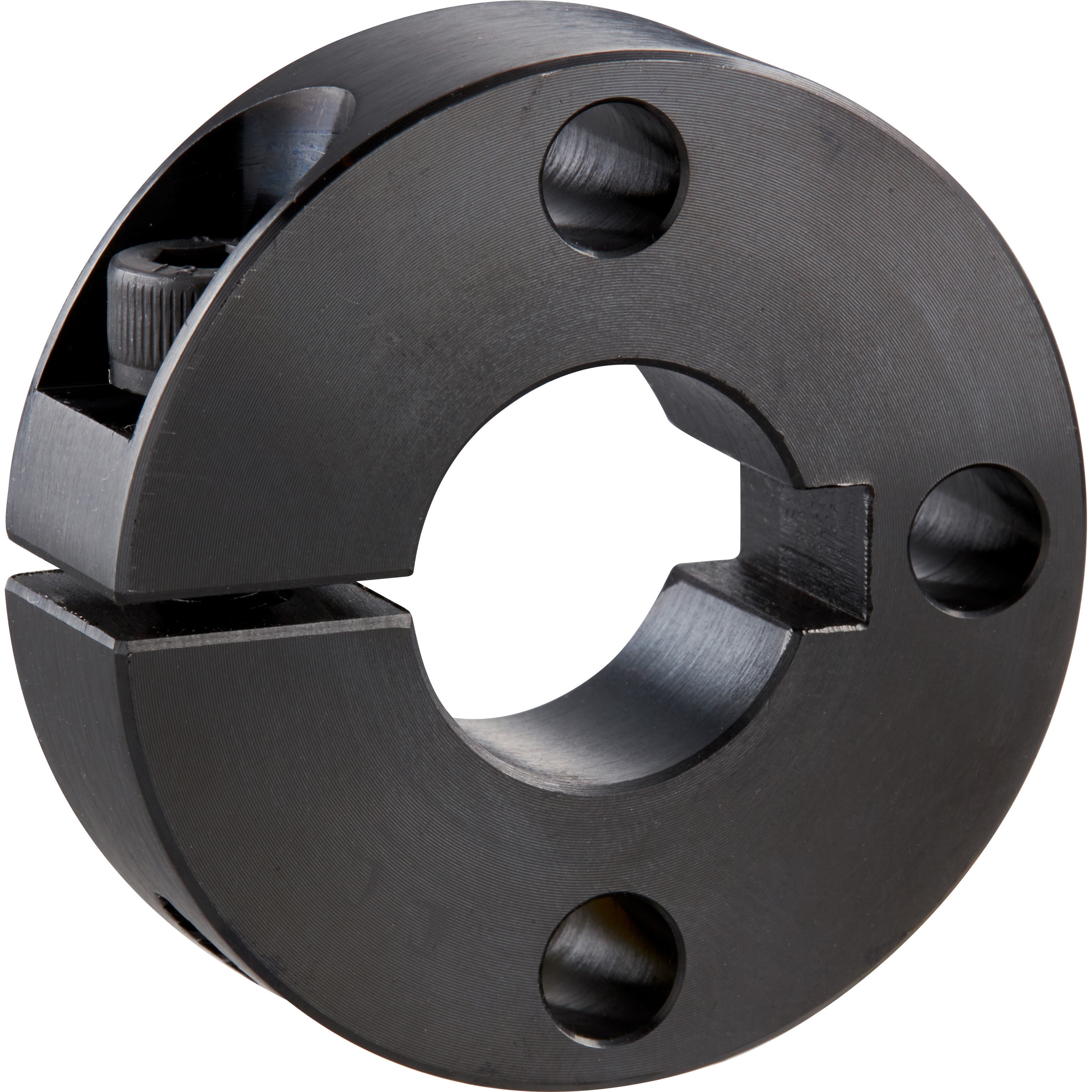 SCS1615CKP3 スリットカラー キー溝・3穴付タイプ 岩田製作所 鉄/黒