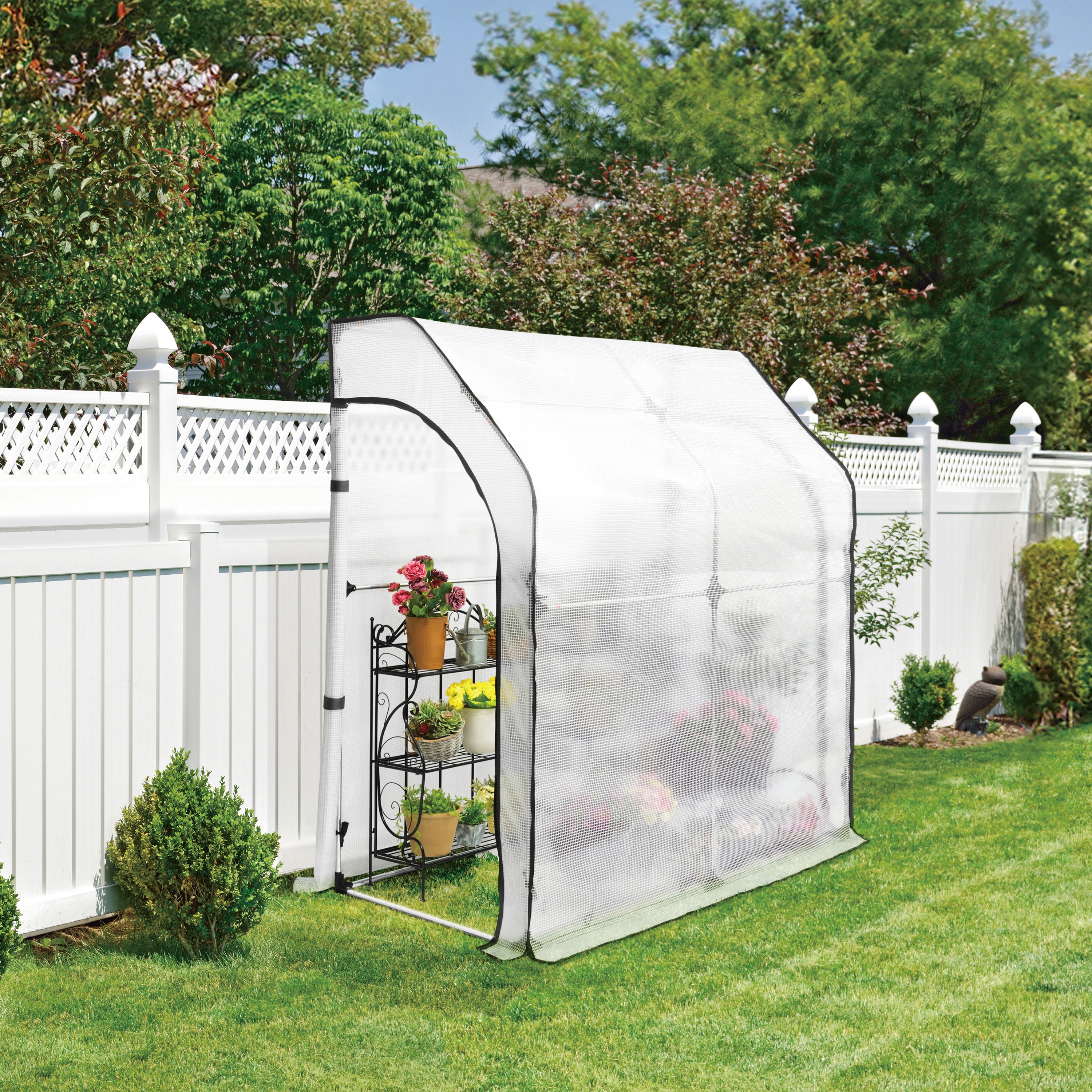 BOC-K-CL 簡易万能温室 壁付 1セット サンカ 【通販モノタロウ】