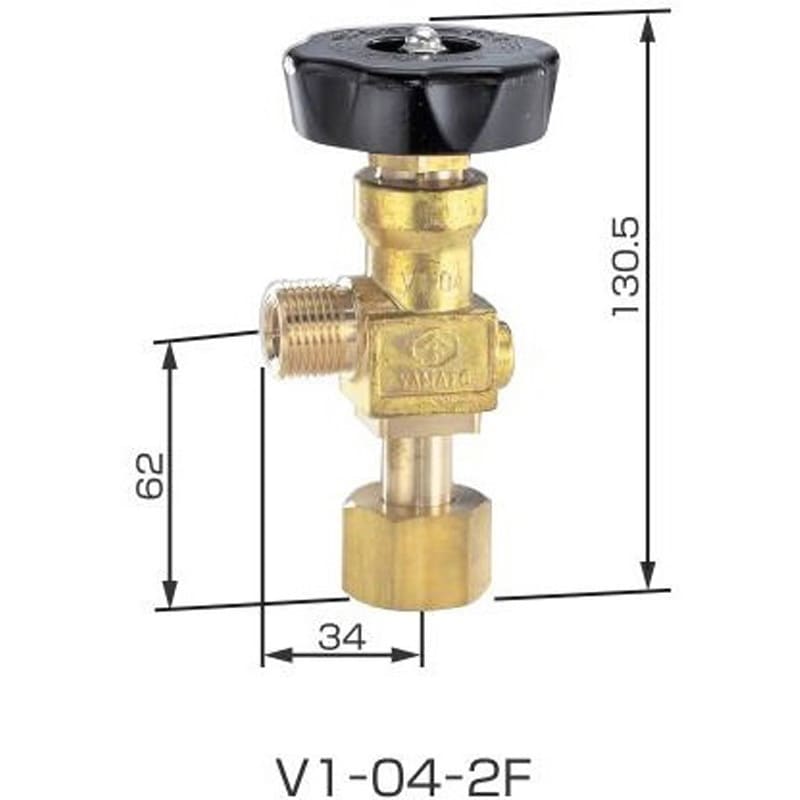 V1-04-2F ネックバルブ 1台 ヤマト産業 【通販モノタロウ】