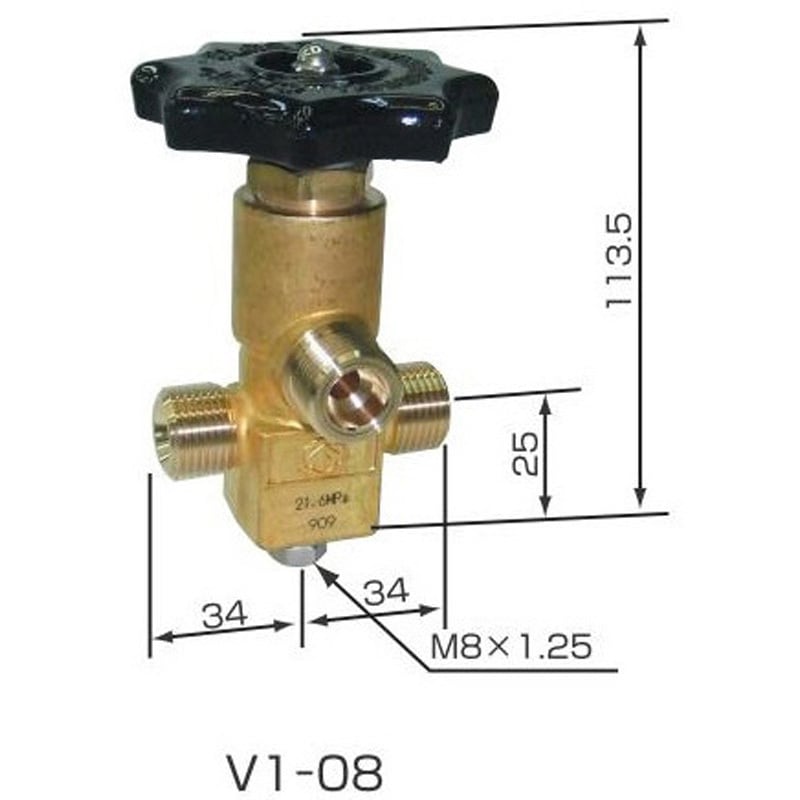 V1-08 ネックバルブ 1台 ヤマト産業 【通販モノタロウ】