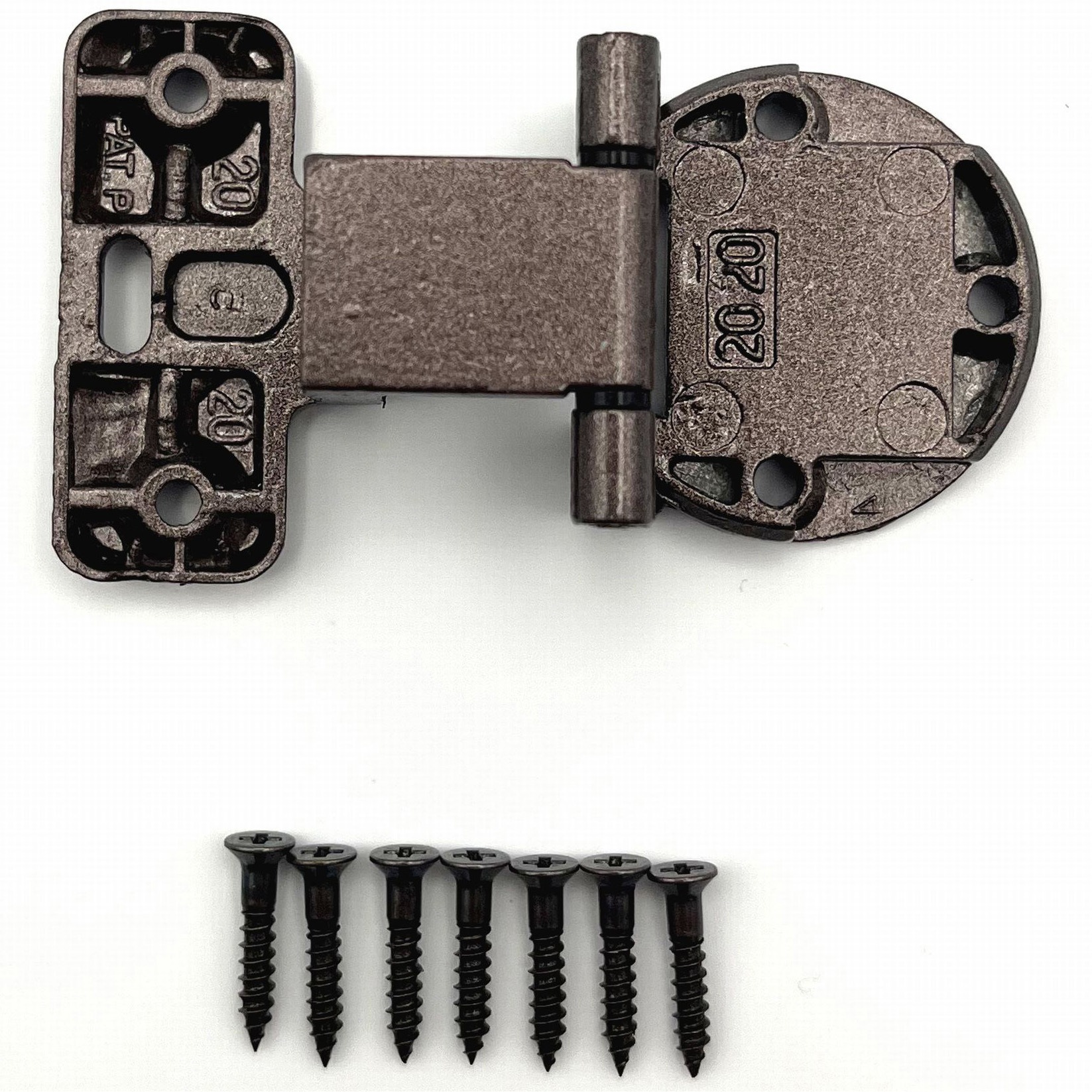 20×20 GB アングル丁番 1個 ツチノ 【通販モノタロウ】