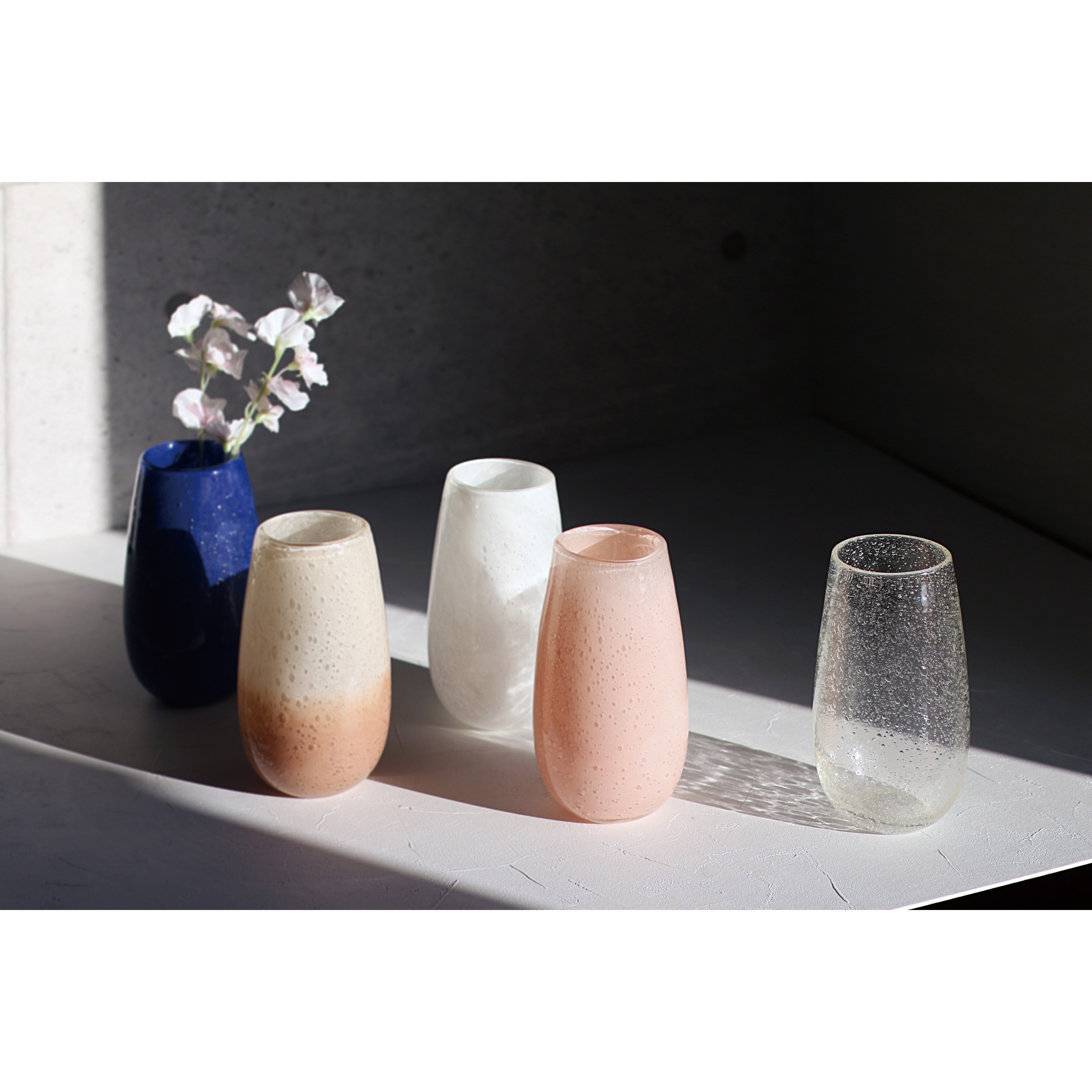 S800-001C エスポワールハンドメイドガラス花瓶 1個 SG Wonder zone