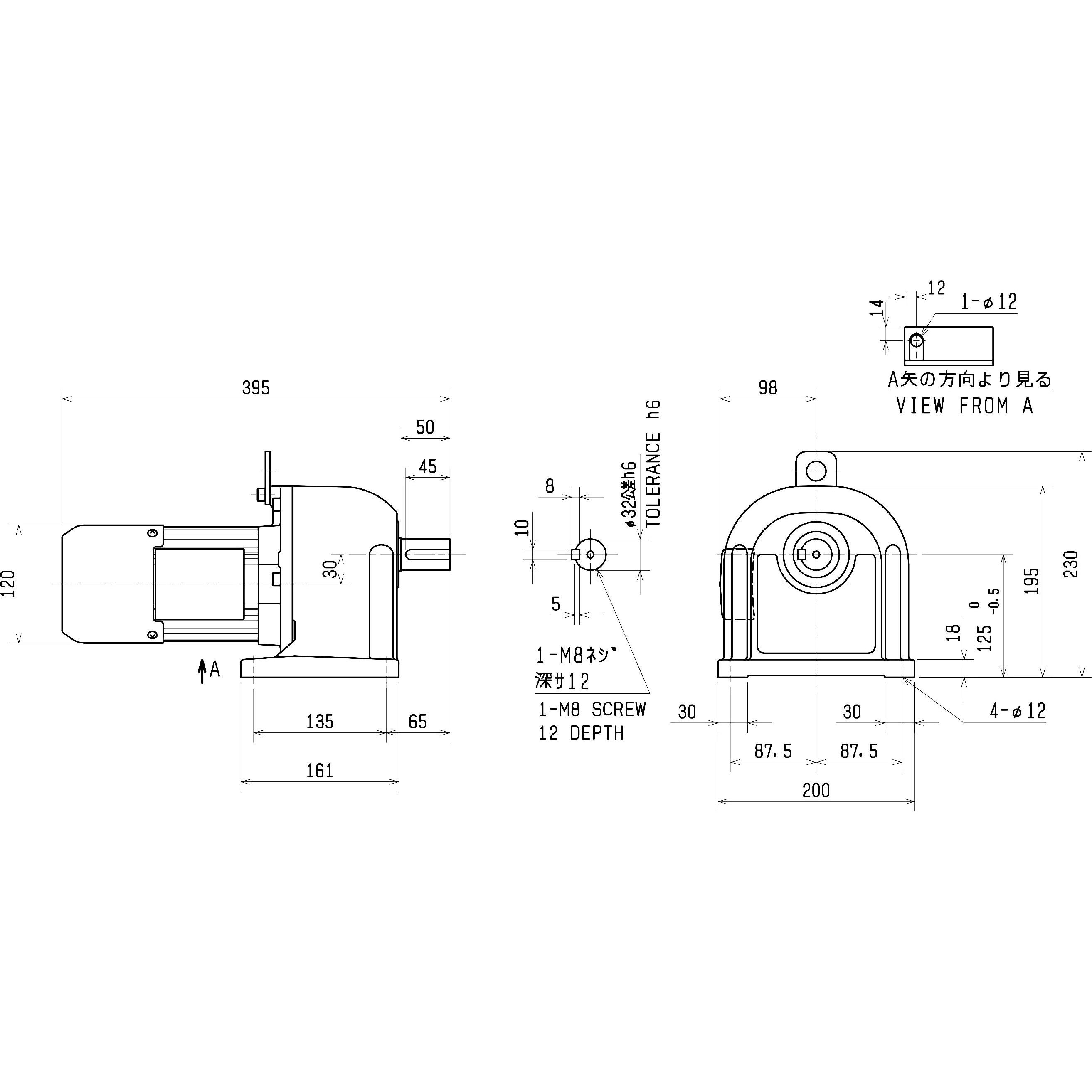 GM-SB-0.4KW-1/120 ギヤードモータ GM-SBシリーズ 1台 三菱電機 【通販