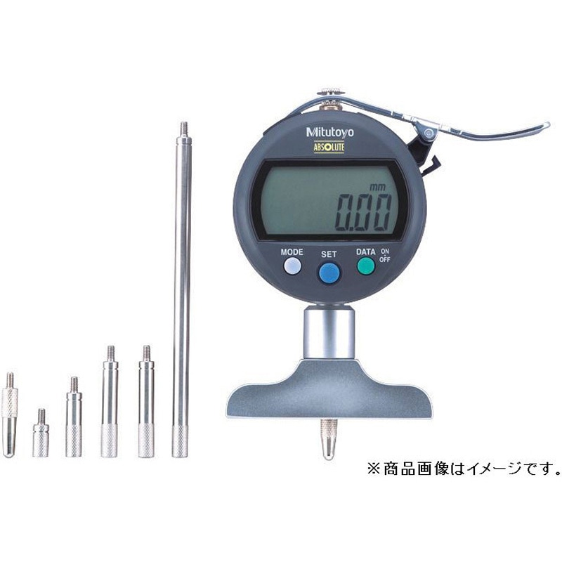 547-251A+06AGL021+DP-1VA ROGGER+937179T デジマチックデプスゲージ+データロガープリンタ+フットスイッチセット 1セット Mitutoyo(ミツトヨ) 【通販モノタロウ】