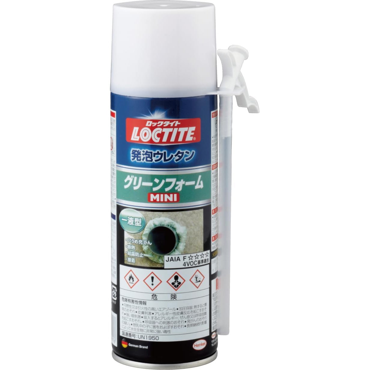 DGM-300 発泡ウレタン グリーンフォーム 一液型 1本(300mL) LOCTITE