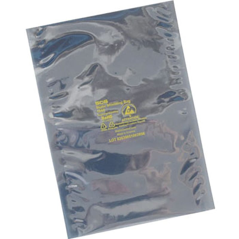 1001418 静電気シールドバッグ フラットタイプ SCS 縦356mm横457mm 1箱(100枚)