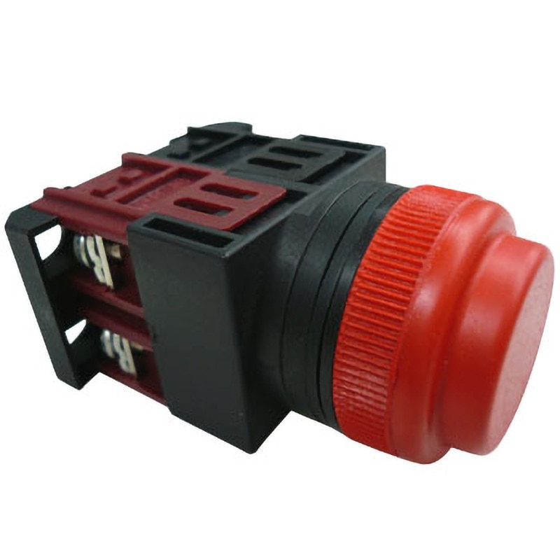 たんたん様用　見本 25Φ 突形ゴムカバー付きスイッチ マルヤス電業 押しボタンスイッチ本体