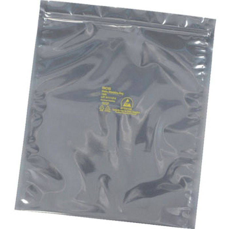 3001824 静電気シールドバッグ ジップトップタイプ SCS 縦457mm横610mm 1箱(100枚)