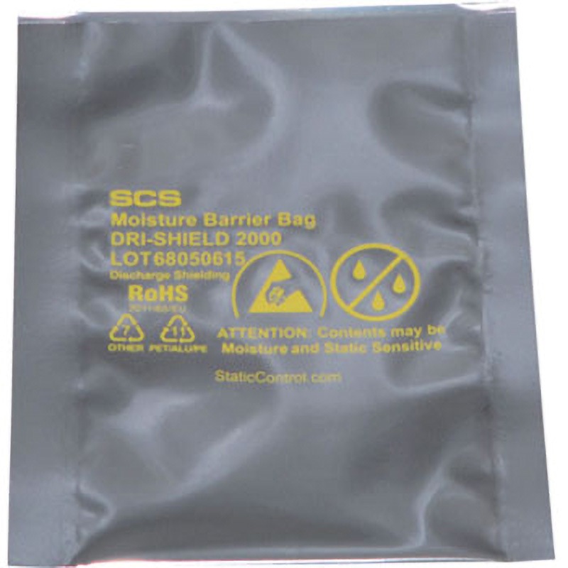 70068 防湿シールドバッグ SCS 縦152mm横203mm 1箱(100枚)