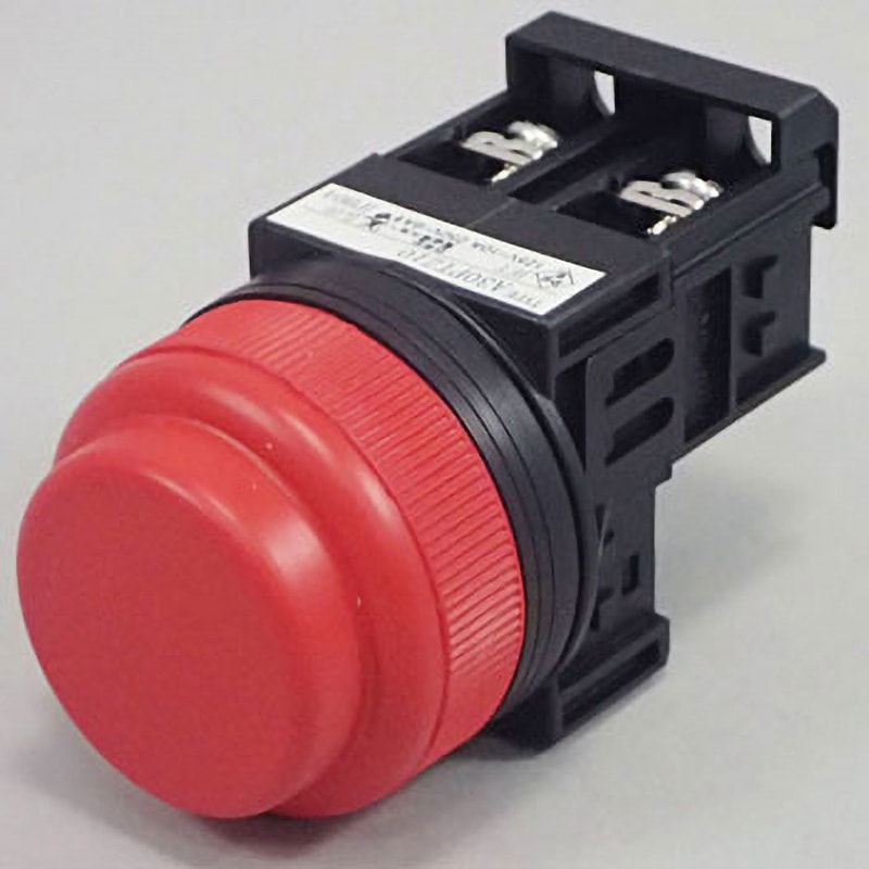 A30PTZ10R 30Φ 突形ゴムカバー付きスイッチ マルヤス電業 非照光式