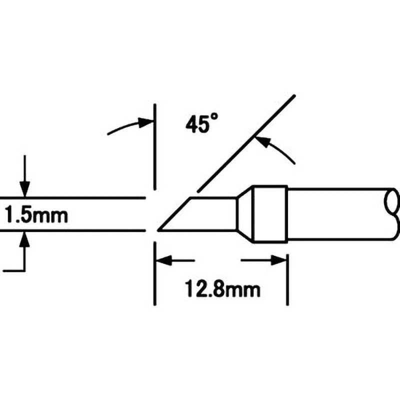 STTC-J 101C Metcal MXシリーズ チップカートリッジ STTC-J メトカル C型