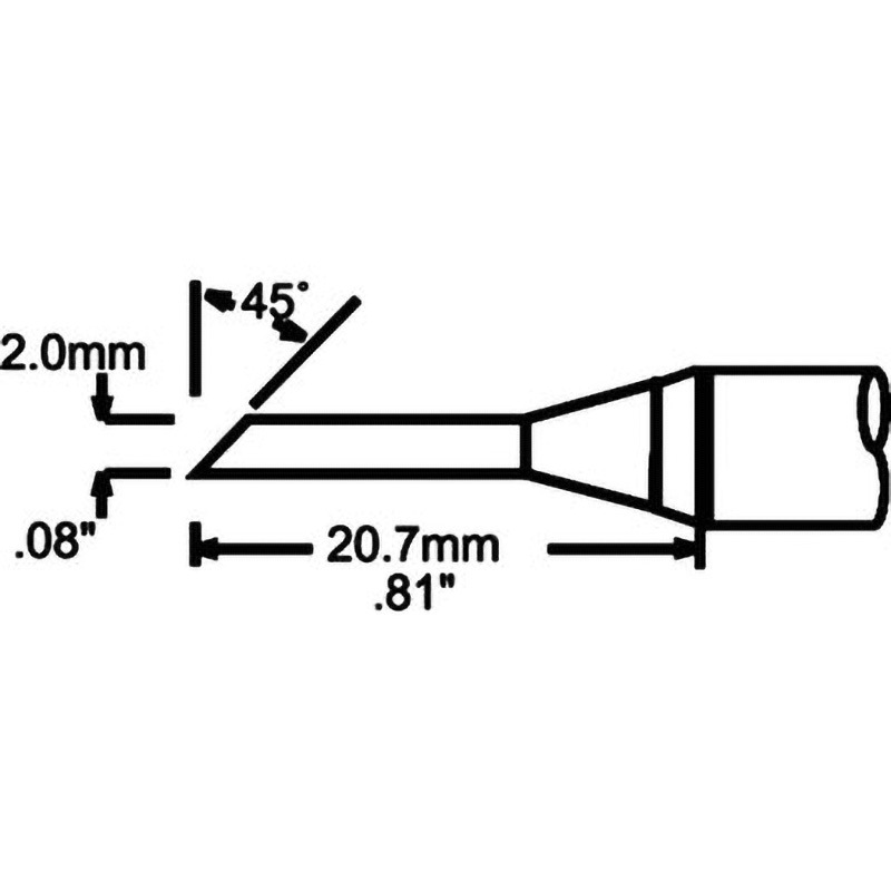SFV-DRH420AR Metcal MFR-1120・MFR-2220・PS-900シリーズ チップ メトカル C型   SFV-DRH420AR