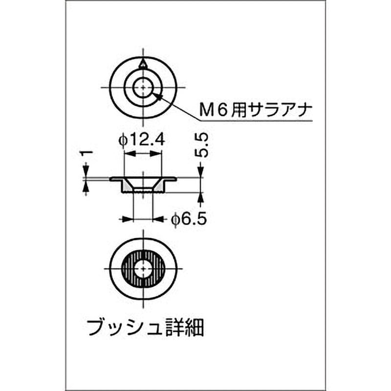 218-9602 270°開き面付調整丁番 218-96型 LAMP(スガツネ) 平蝶番