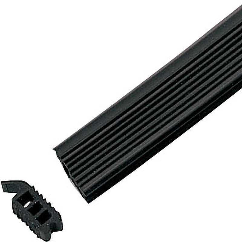 209-0902 10m ゴムパッキン LAMP(スガツネ工業) 導電性 ブラック