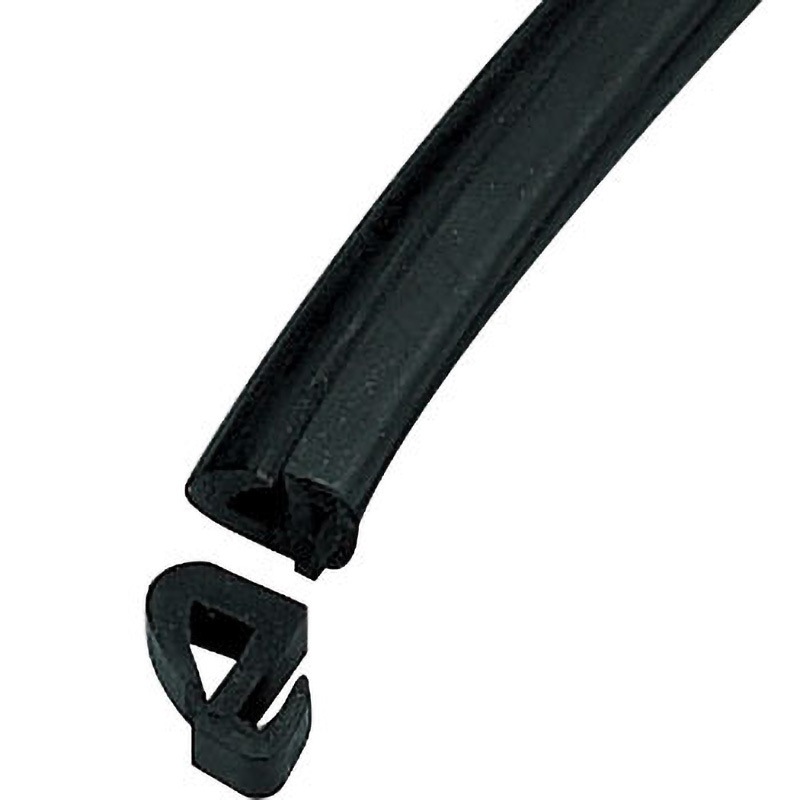 209-0402 5m ガラスはめ込み用ゴムパッキン LAMP(スガツネ工業) 長さ5m