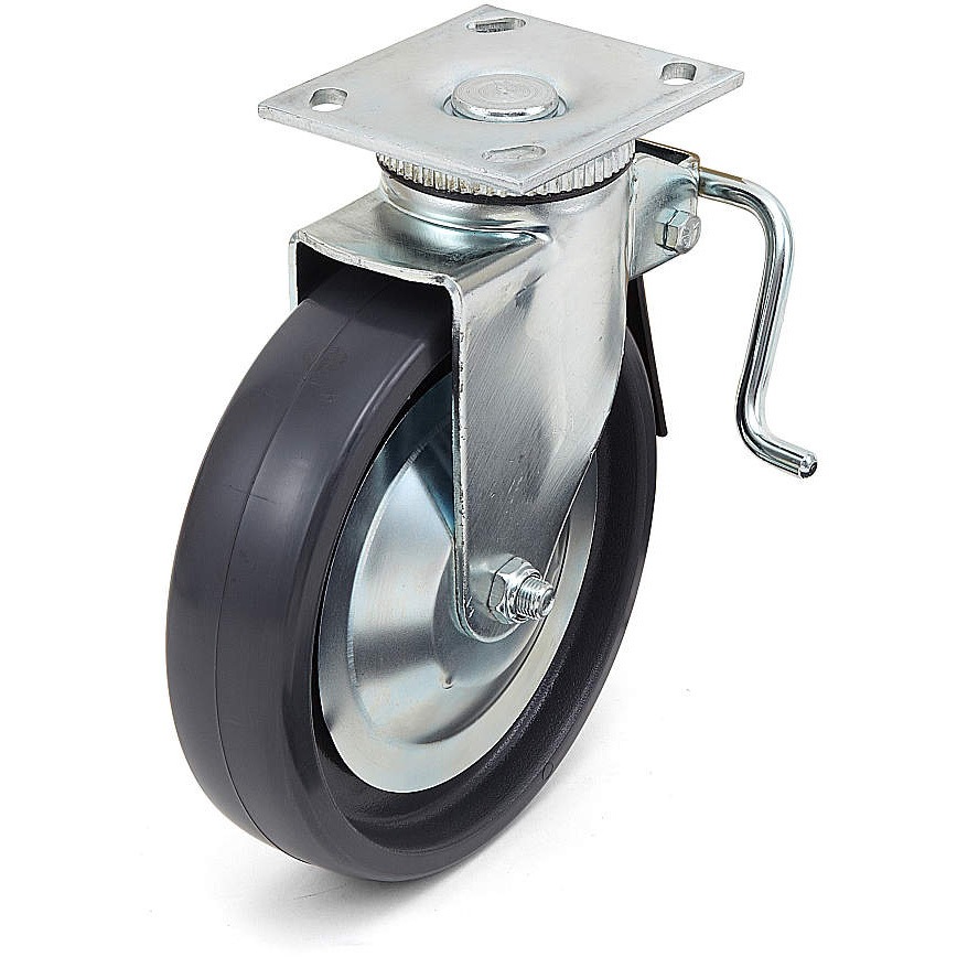SUG-31-408B-PSE 重量用キャスター 400シリーズ LAMP(スガツネ工業) 単輪 材質(本体)鋼 SUG-31-408B-PSE